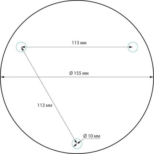 Ландшафтный светильник IP54 1507 TECHNO черный (Elektrostandard, a035093) - Amppa.ru