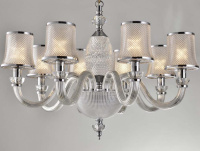 Люстра LUIZA 11500, 8xE14, хром (Newport, 11508/C) М0055038