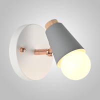 Настенный светильник ROTARY WALL Серый (ImperiumLoft, 185371-26)