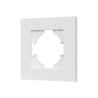 Рамка пластиковая FRM-PERIO-PL-1-WH (Arlight, -)