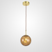 Подвесной светильник ASKA D200 Amber (ImperiumLoft, 177921-26)