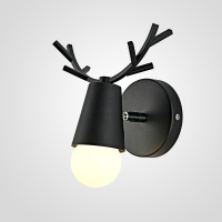 Бра с рожками DEER A Black (ImperiumLoft, 181038-26)