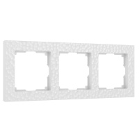 W0032401/ Электроустановочные изделия - Рамка на 3 поста (белый)
