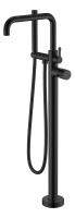 Смеситель напольный Boheme STICK BLACK 129-BB DIAMOND BLACK