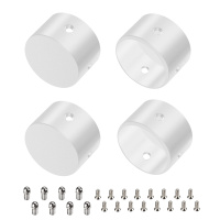 Заглушка WPH-FLEX-D22-360deg WHITE ALU глухая (Arlight, Металл)