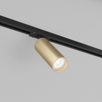DK6202-BG Трековый светильник IP 20, 15 Вт, GU10, матовое золото с черным, алюминий
