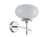 Бра DOMENICA 4650, 1xE14, никель (Newport, 4651/A nickel) М0070849