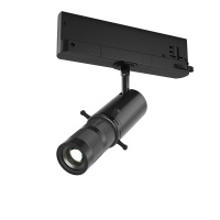 Трековый светильник Трехфазная трековая система TRINITY Gala, LED 10W, 4000K, Черный (Maytoni Technical, TR108-3-10W4K-B)
