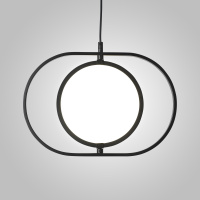 Подвесной светильник ARVET горизонтальный Черный (ImperiumLoft, 179644-26)