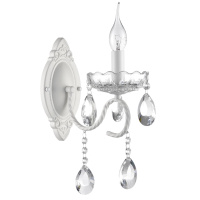 Бра Snow Classi, 1xE14, Белый (Lumion, 8189/1w)