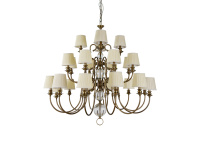 Люстра CALIFORNIA 3100, 24xE14, черная латунь (Newport, 31010+12/C black brass без абажуров) М0070494