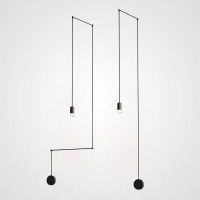 Подвесной светильник VIA Wireflow polyhedral 0347 Free-Form pendant lamp (ImperiumLoft, 84572-22)