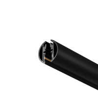 Шинопровод накладной/подвесной Магнитная трековая система 5мм LEVITY Busbar trunkings Levity, 2м, Черный (Maytoni Technical, TRX184-R-112B)