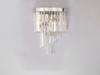 Бра AURORA 31100, 3xE14, никель (Newport, 31103/A nickel left) М0063332