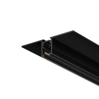 Шинопровод встраиваемый Магнитная трековая система 5мм LEVITY Busbar trunkings Levity, 1м, Черный (Maytoni Technical, TRX184-121B)