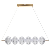 Подвес Линейный Caprice Ledio, Led, Золотой (Lumion, 6577/36l)